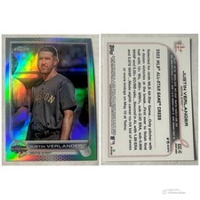2022 Topps Chrome All Star Game Justin Verlander #ASGC-45 Update Series