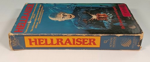 HELLRAISER 1987 Original New World Pictures VHS 1988 Barker Horror Movie TESTED! - Picture 5 of 10