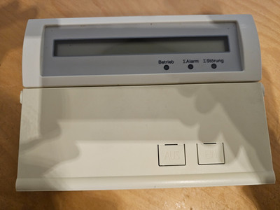 Esser Honeywell LCD Bedienteil aP 012540/12541
