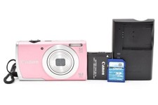 Canon PowerShot A2600 Pink Compact Digital Camera Tested Working Japan