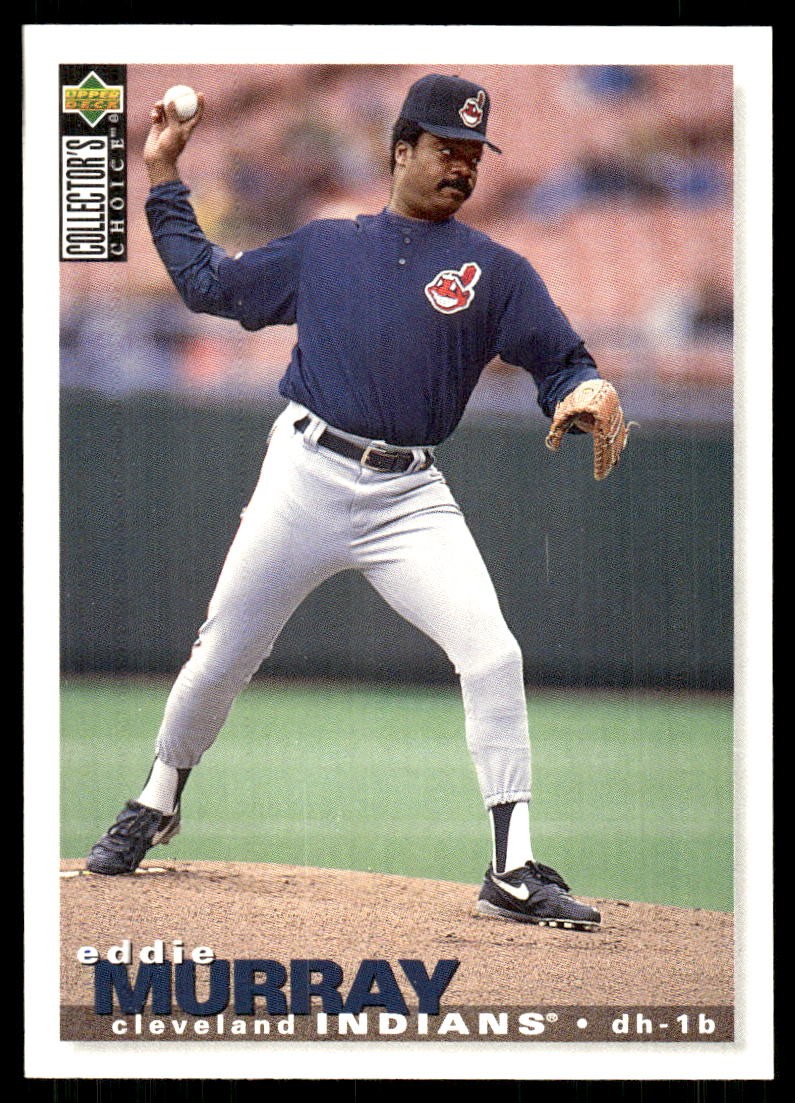 Eddie Murray 1995 Collector's Choice #265 Indians FREE SHIPPING StackedPacks