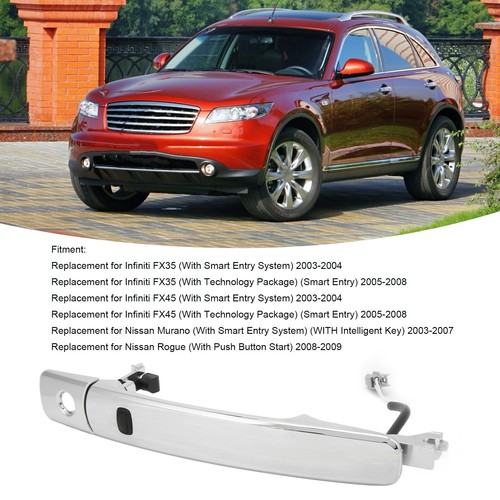 ˘Exterior Door Handle With Cover Front Left Driver Side 80640‑cb01a For FX35 - Picture 5 of 12