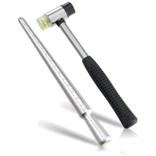 Professional Ring Sizer with Aluminum Mandrel & Rubber Mallet - Precision Tools