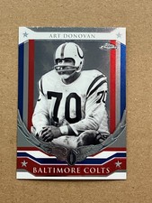 2008 Topps Chrome - Honor Roll Art Donovan #HR-AD