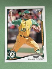 Ryan Cook 2014 Topps Oakland Athletics #243 W993