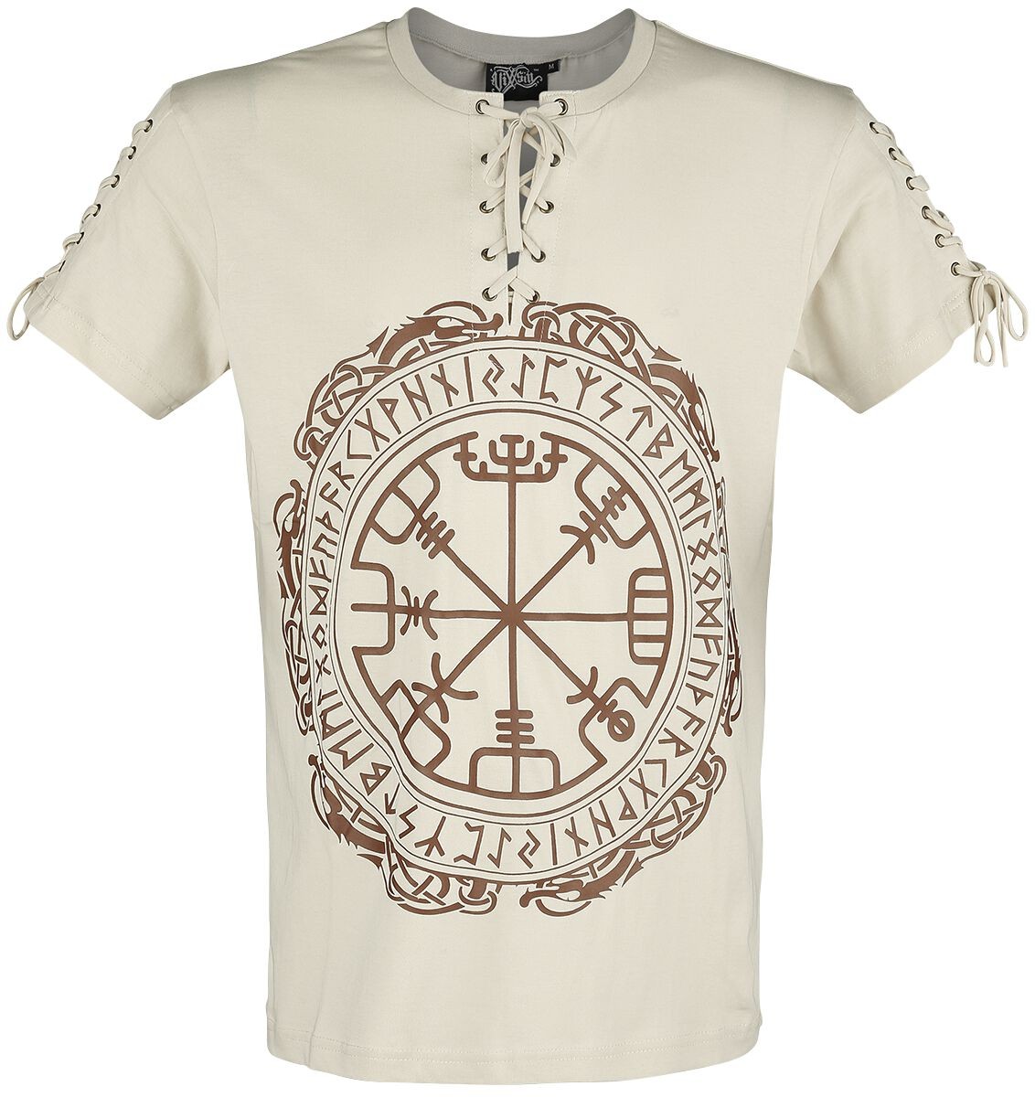 Футболка Vixxsin Herren Makai Top бежевого цвета