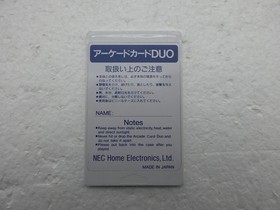 Arcade Card Duo PC Engine JP GAME. 9000024794535