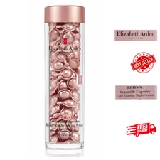 Elizabeth Arden Retinol Ceramide Capsules Line Erasing Night Serum. 90 Cap New