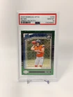 2024 Panini Donruss Optic Bo Nix Green Velocity Rated Rookie #209 Broncos PSA 10