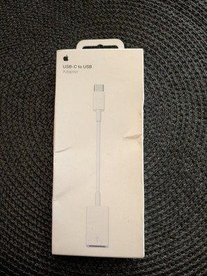 Genuine Apple USB-C to USB Adapter - New & Unused - Original Box (Worn)