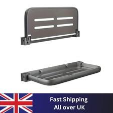 Caravan Camper folding aluminium drop down shelf