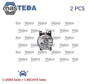 044848 NEBELSCHEINWERFER PAAR SET VALEO 2PCS NEU OE QUALITÄT
