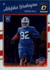 2016 Donruss Optic #102 Adolphus Washington RC - FB