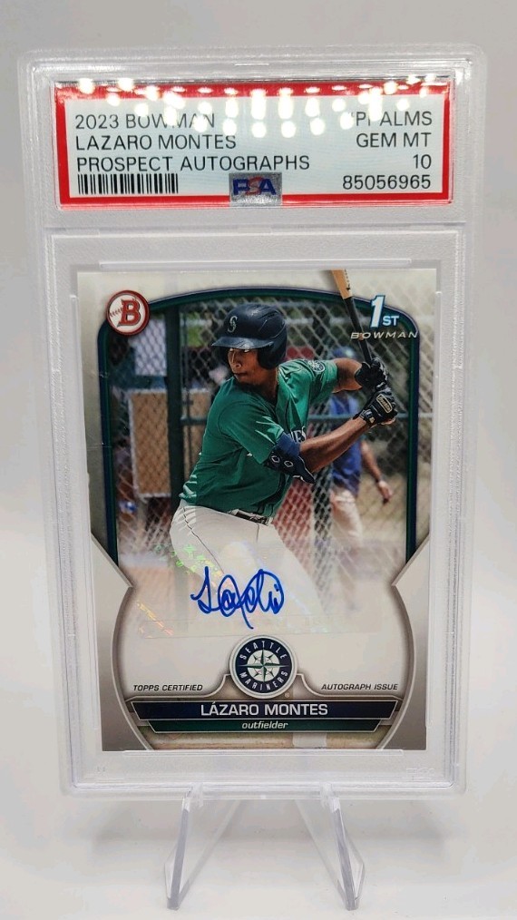 2023 Bowman - Paper Prospect Autographs Lazaro Montes #PPA-LMS (AU, RC)