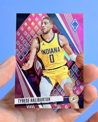 2023-24 Panini Phoenix Tyrese Haliburton #99 Pink 120/175 Pacers