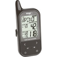 Tfa Dostmann 14.1511.01 Grill-Thermometer Alarm, Kabelsensor, Ofen- Und