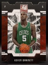 2009-10 Donruss Elite Die Cut Status Kevin Garnett 69/95 NM #6 Celtics T-Wolves
