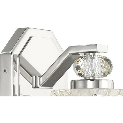 Minka-Lavery 2611-77 OPEN BOX Crystal Kay Bathroom Vanity Light Chrome - Picture 3 of 6