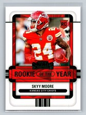 2022  Contenders #ROY-SMO Skyy Moore  ROY Contenders Chiefs