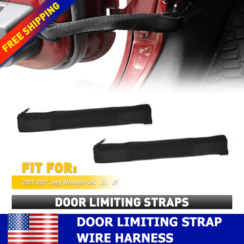 2 Door Limit Strap Bandage Rope For 2007-2021 Jeep Wrangler JK JL JT Accessories - Bild 1 von 16