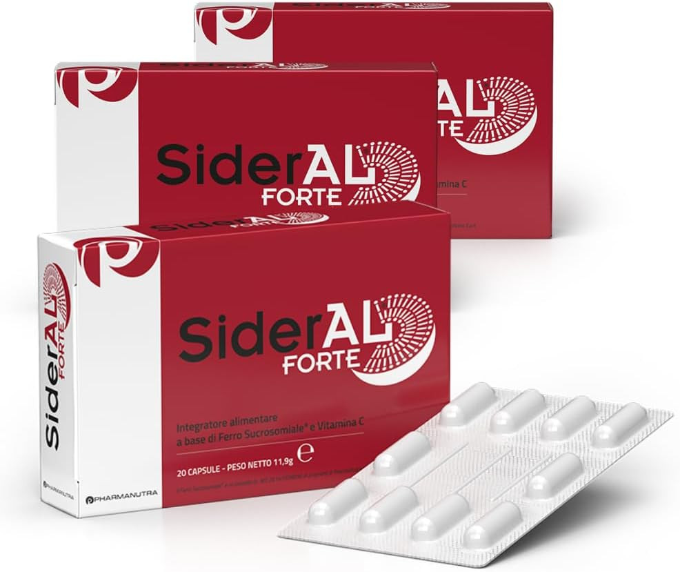 Sideral Forte 30mg Ferro Sucrosomiale: Addio Stanchezza e Nausea Gastrica