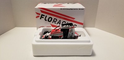 Kyle Larson 2022 #01 Flo Racing Midget Autographed W/certificate 1/18 By ACME