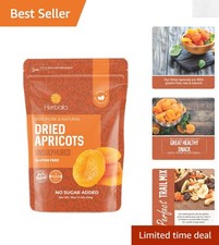 No Sugar Added Turkish Dried Apricots - 1 Pound All-Natural Snack