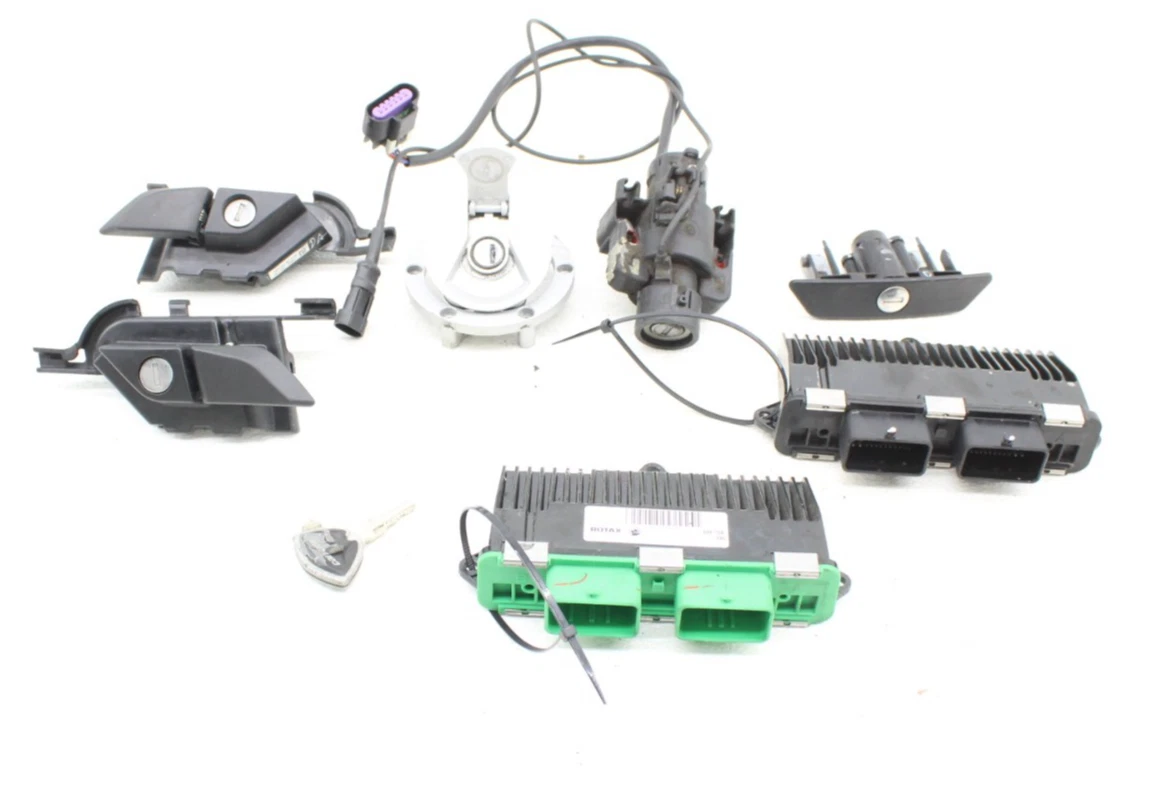 22 CAN-AM SPYDER ROADSTER F3 OEM ECU ECM TRANSMISSION MODULE IGNITION LOCK SET