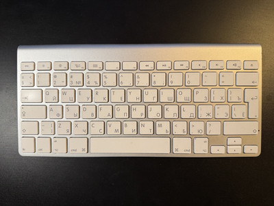 Apple wireless keyboard a1314 Russian Russisch