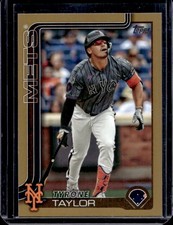 2025 Topps Tyrone Taylor Gold #/2025 Mets