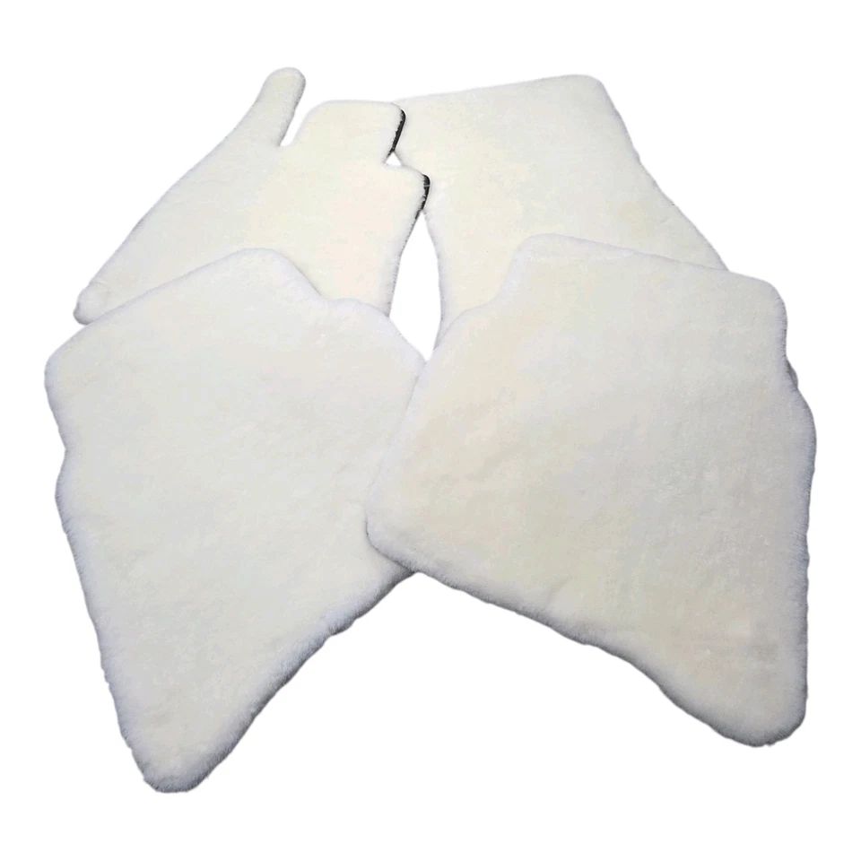 Alfombrillas de piel de oveja a medida para Mercedes Benz Clase S W223 Maybach (2021-2025) Foto 2 de 4