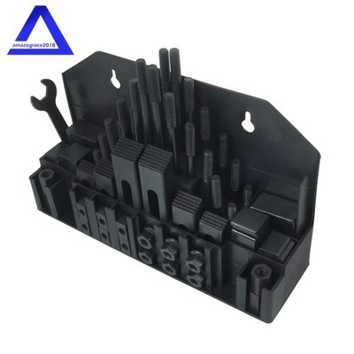 Premium 60 Pack 5/8'' T-Slot Clamping Kit for 58010 Mill Set Up Set 1/2''-13