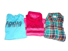 3 Boys LOT Small Under Armour Adidas 5  Jumping beans 6 Long sleeve R1