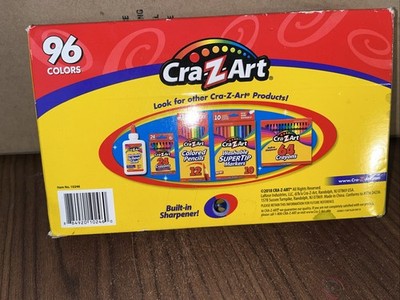 Crayons Cra-Z-Art 96 Crayons built in sharpener Open Box | eBay