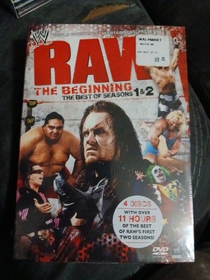WWE: Raw: The Beginning - Best of Seasons 1  2 (DVD, 2010, 4-Disc Set)