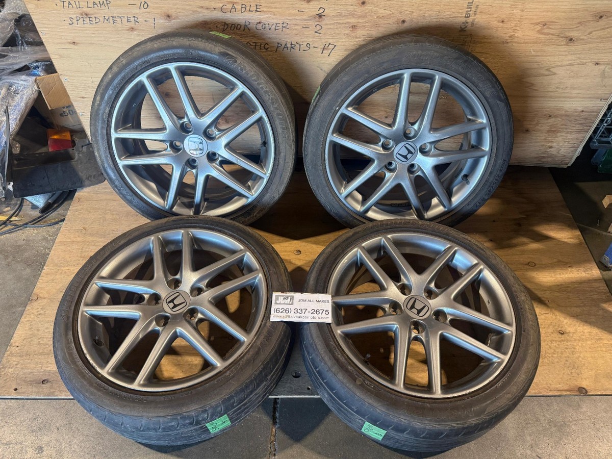 JDM HONDA ACCORD CL7 EURO R 17x7 JJ Offset 55 Alloy Wheel Rims Set