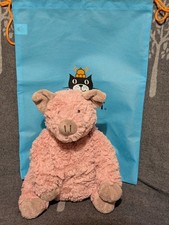 Jellycat Fuddles Pig J1359 Plush Piggy Piglet Good Condition Retired