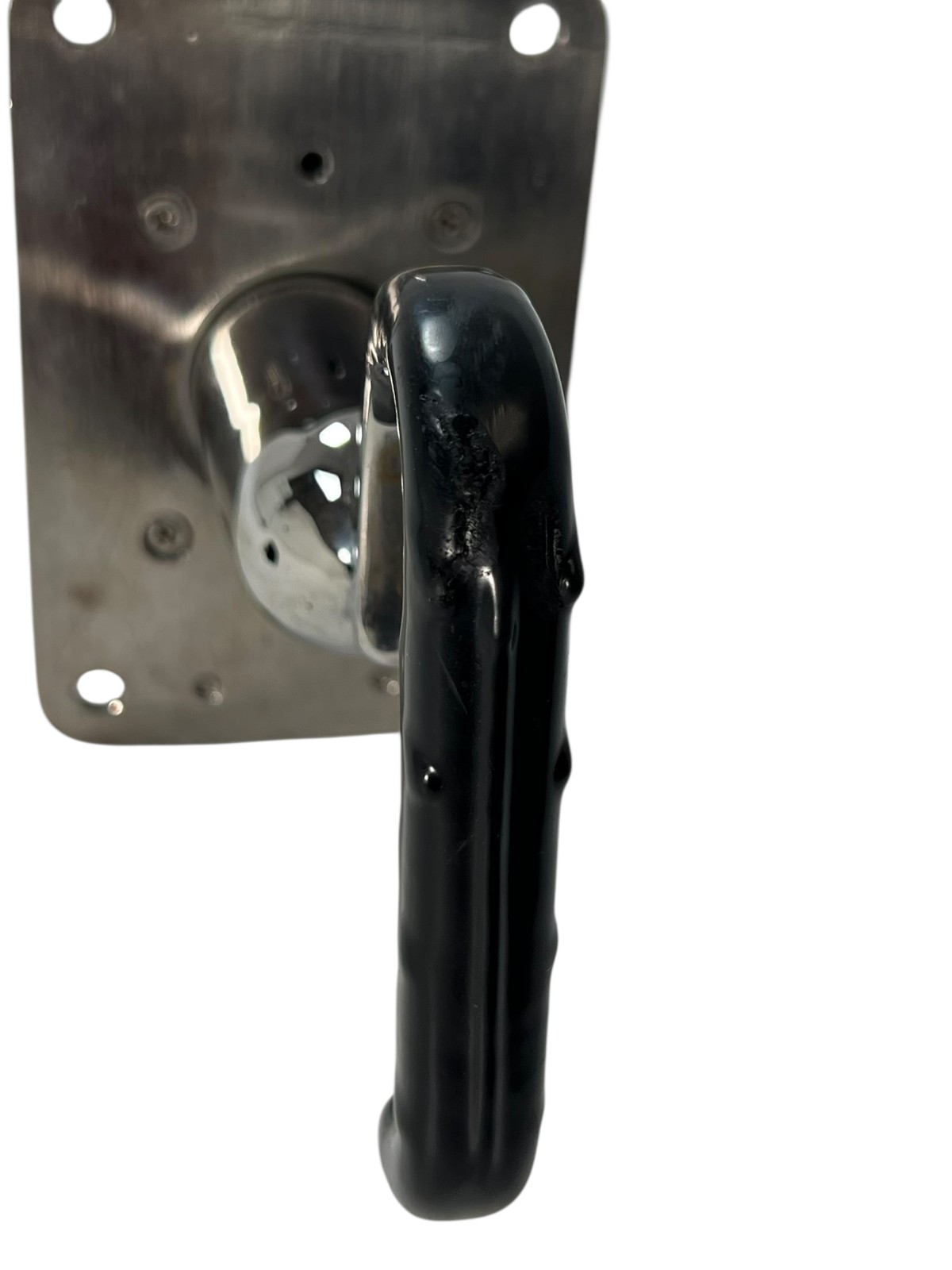 Top Mount Adjustable Outrigger Holder, Stainless Steel, For 1 1/8in Pole