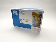 HP CB402A Genuine Yellow Toner Cartridge Printer OEM NEW