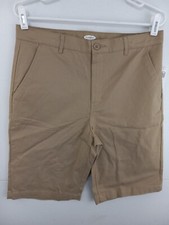 Old Navy Boy's Built-In Flex Straight Uniform Shorts 2-Pack sz 16 Plus Khaki NWT