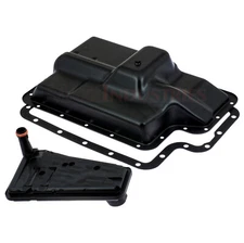 1989-05 E4OD-4R100 Transmission Oil Pan Service Kit Deep Style with Drainplug