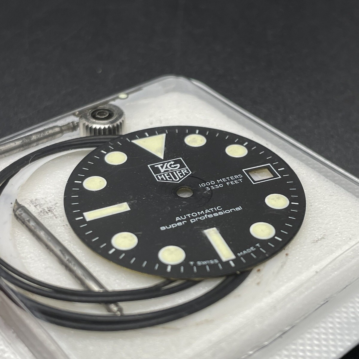 TAG Heuer レザーバングル TAG Heuer Carrera 42MM Blue Alligator Leather Strap