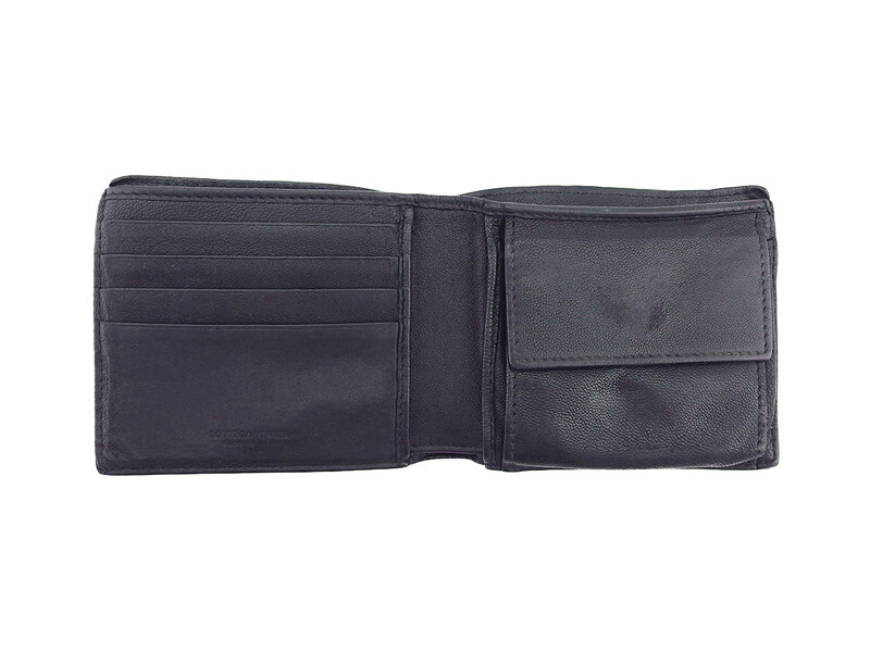 BOTTEGA VENETA Bifold Wallet Leather Authentic Used C4599 | eBay