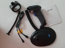 Netum Scan Handheld Usb Id Barcode Scanner With Stand works with computer 