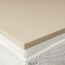 3" Memory Foam & High-Density Foam Mattress Topper