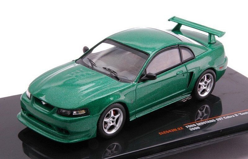 IXO 1/43 2000 Ford Mustang SVT Cobra R Custom New Edge