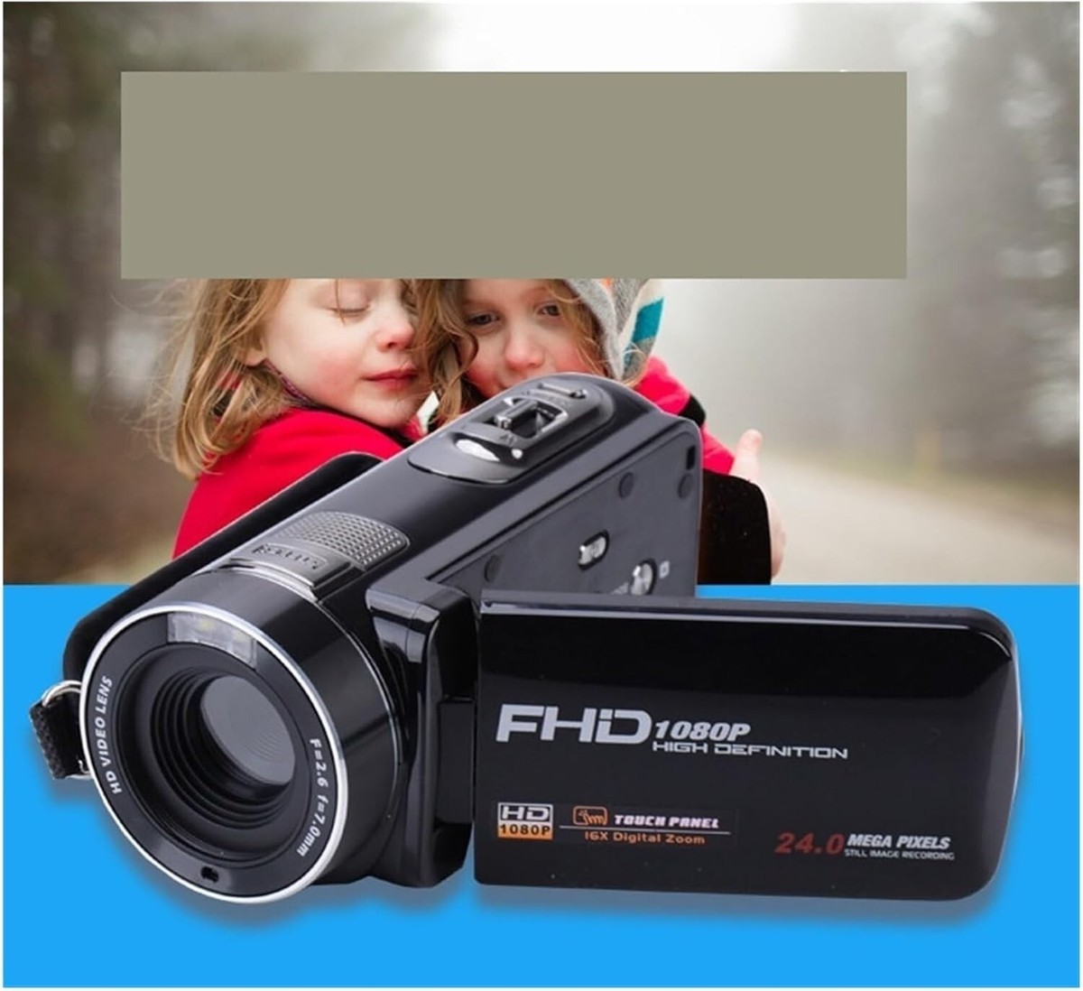 HD 24 megapixel digital video camera home DV self timer photo