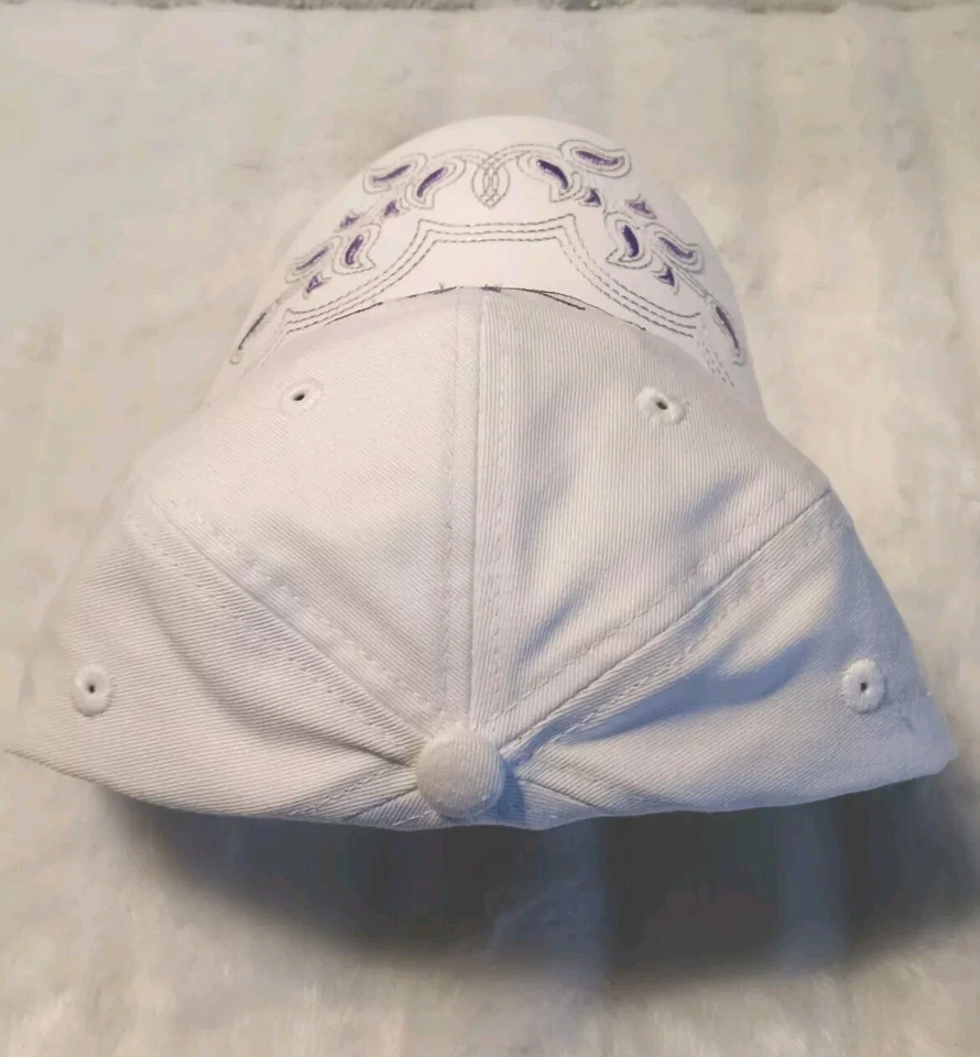 Women's Cap Hat•RMEF Rocky Mountain Elk Foundation•White - Image 3 of 4