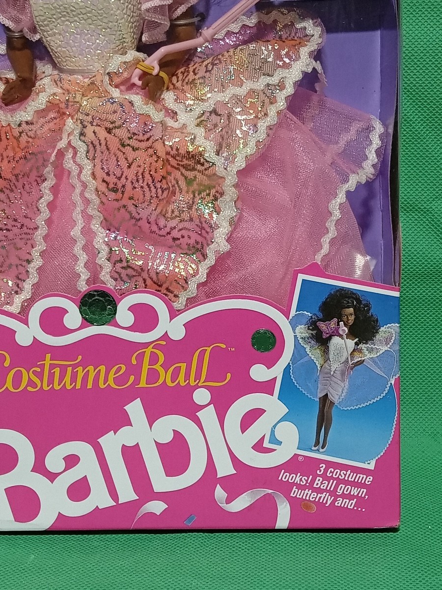 Barbie 1990 Costume Ball Fabriqué en Malaisie NRFB