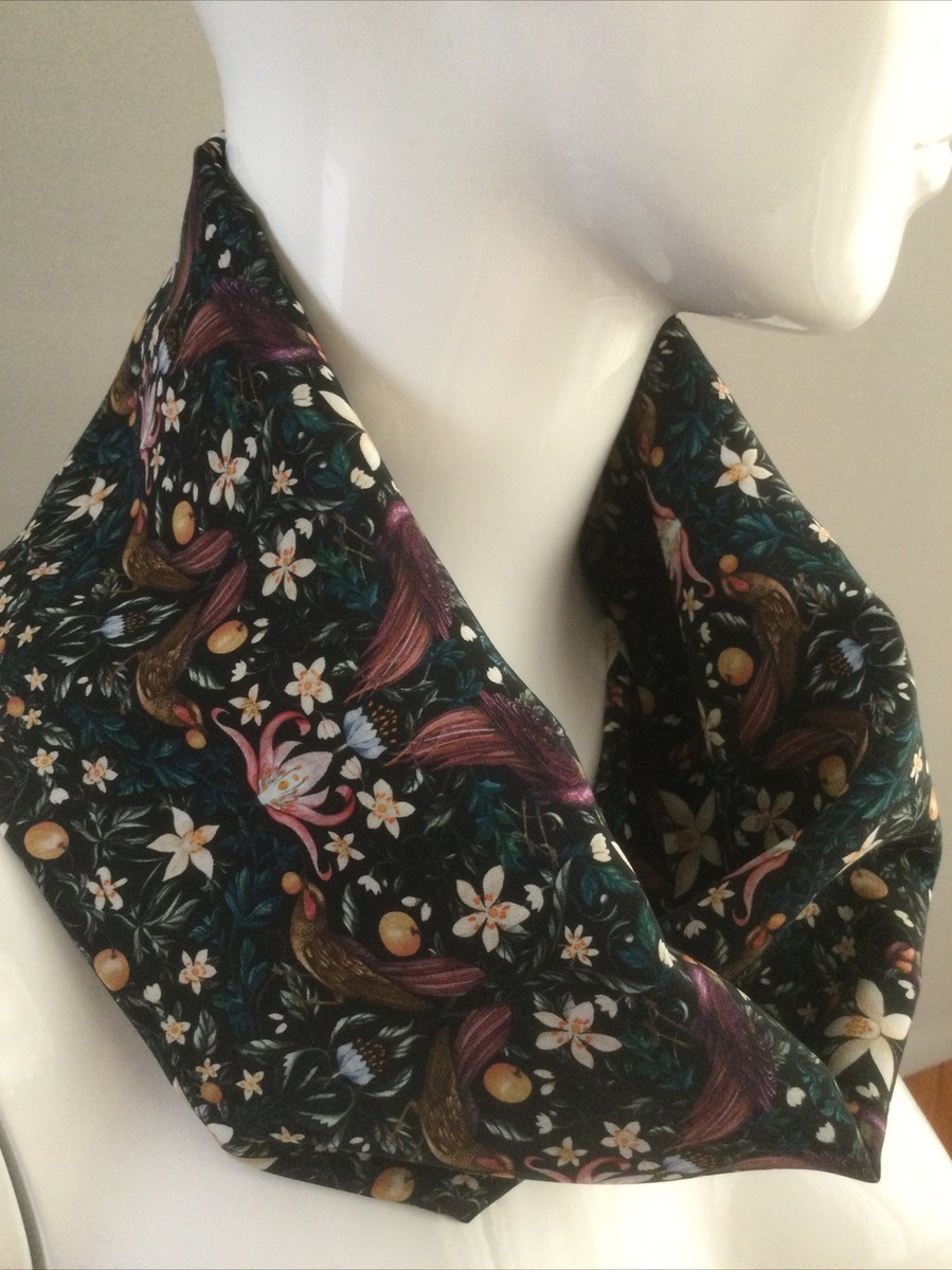 Liberty Silk Scarf Ladycrow Scarves Ladycrow Liberty Multi